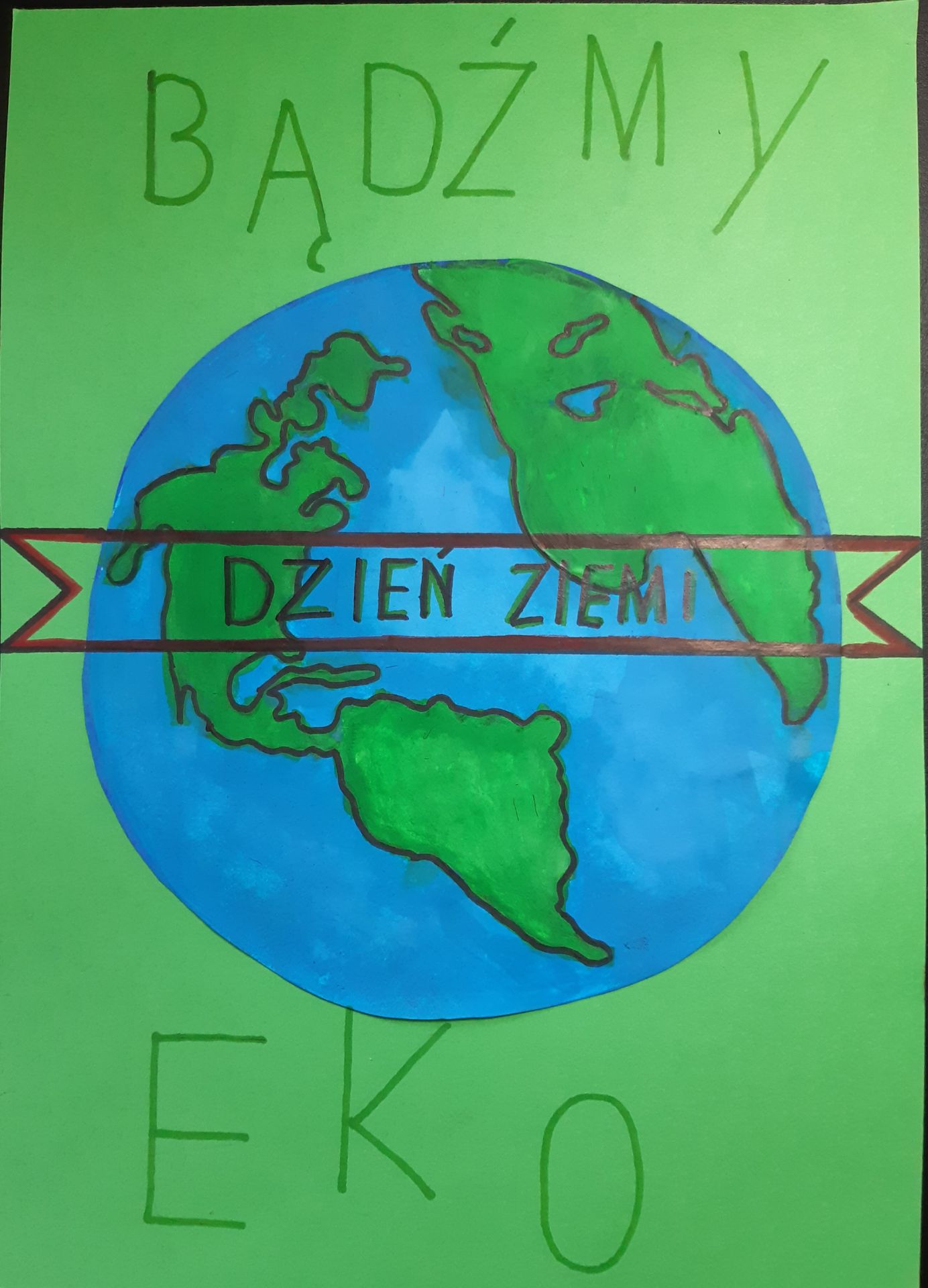 Plakat Na Dzień Ziemi Rysunek Dzień Ziemi 2020 - Szkoła Podstawowa w Tuliszkowie