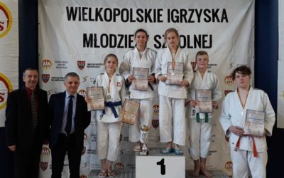 Wielkopolskie Igrzyska Młodzieży Szkolnej Judo w Poznaniu.
