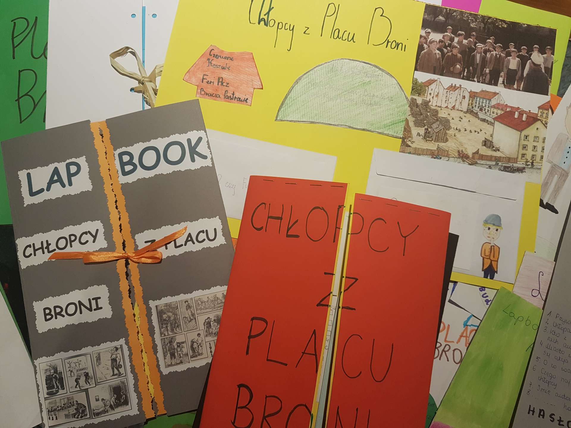 Lapbook Chłopcy Z Placu Broni Lektura może być inspiracją! - Szkoła Podstawowa w Tuliszkowie